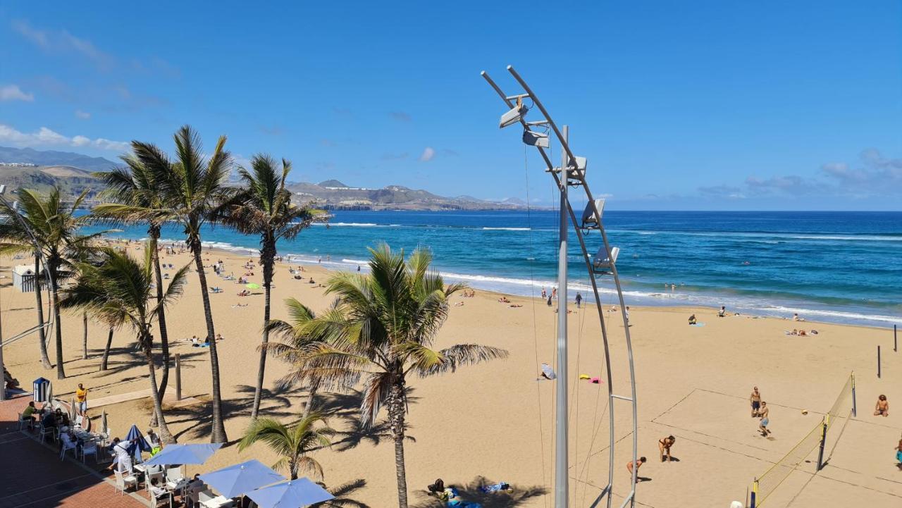 Salema Beach, Primera Linea En Playa De Las Canteras Lägenhet Las Palmas de Gran Canaria Exteriör bild